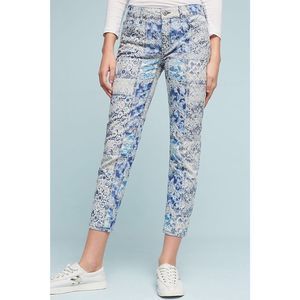 SALE Pilcro & the Letterpress Stet Jacquard Skinny